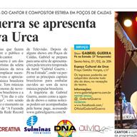 Cantor e compositor se apresenta com a sua banda dentro da programação do Viva Urca 2013